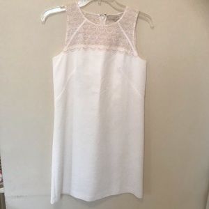 Ann Taylor Loft Dress Ivory Size 0
